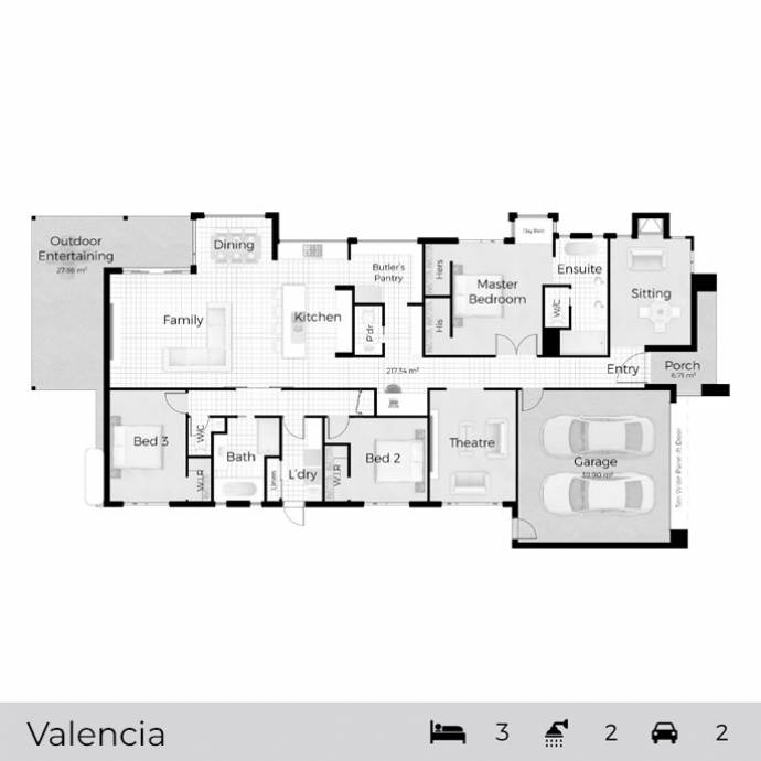 Valencia - Legend Homes - Independent Custom Home Builders